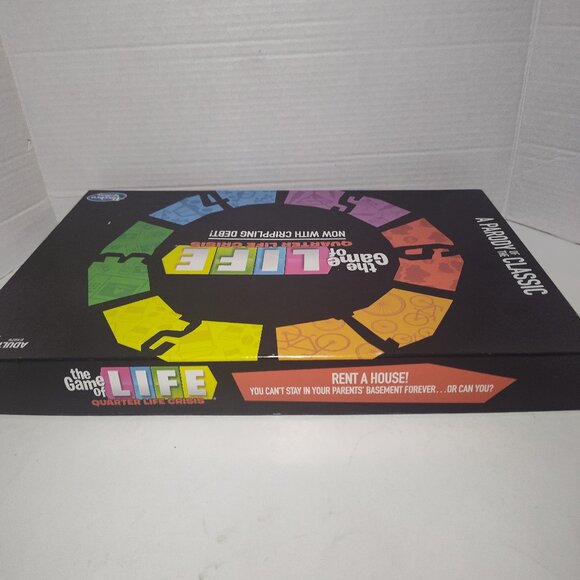 The Game of Life Quarter Life Crisis COMPLETE Hasbro Gaming 2018 Crippling Debt - Picture 4 of 7